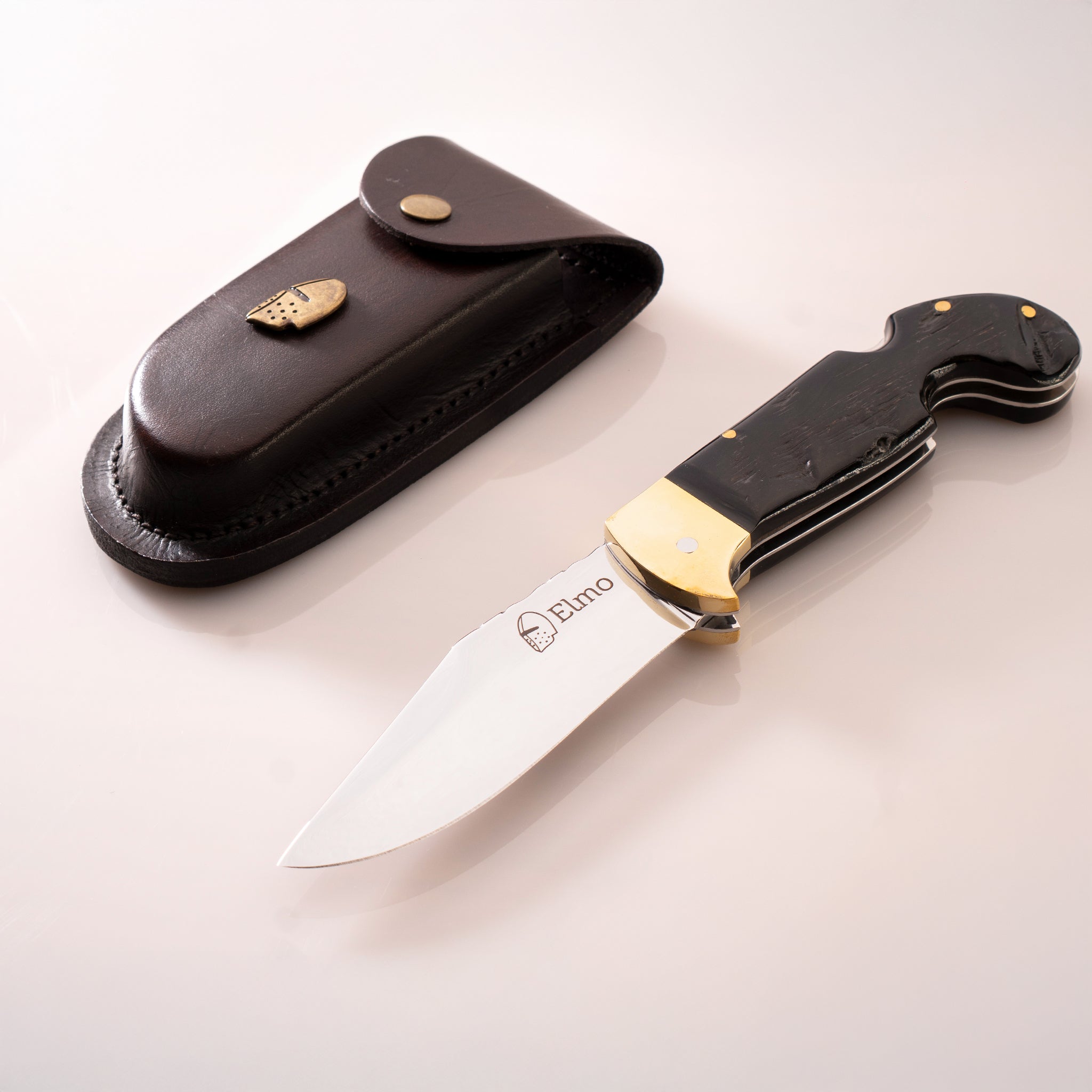 Canivete Sorocaba Dorso Mosqueado Cabo de Madeira