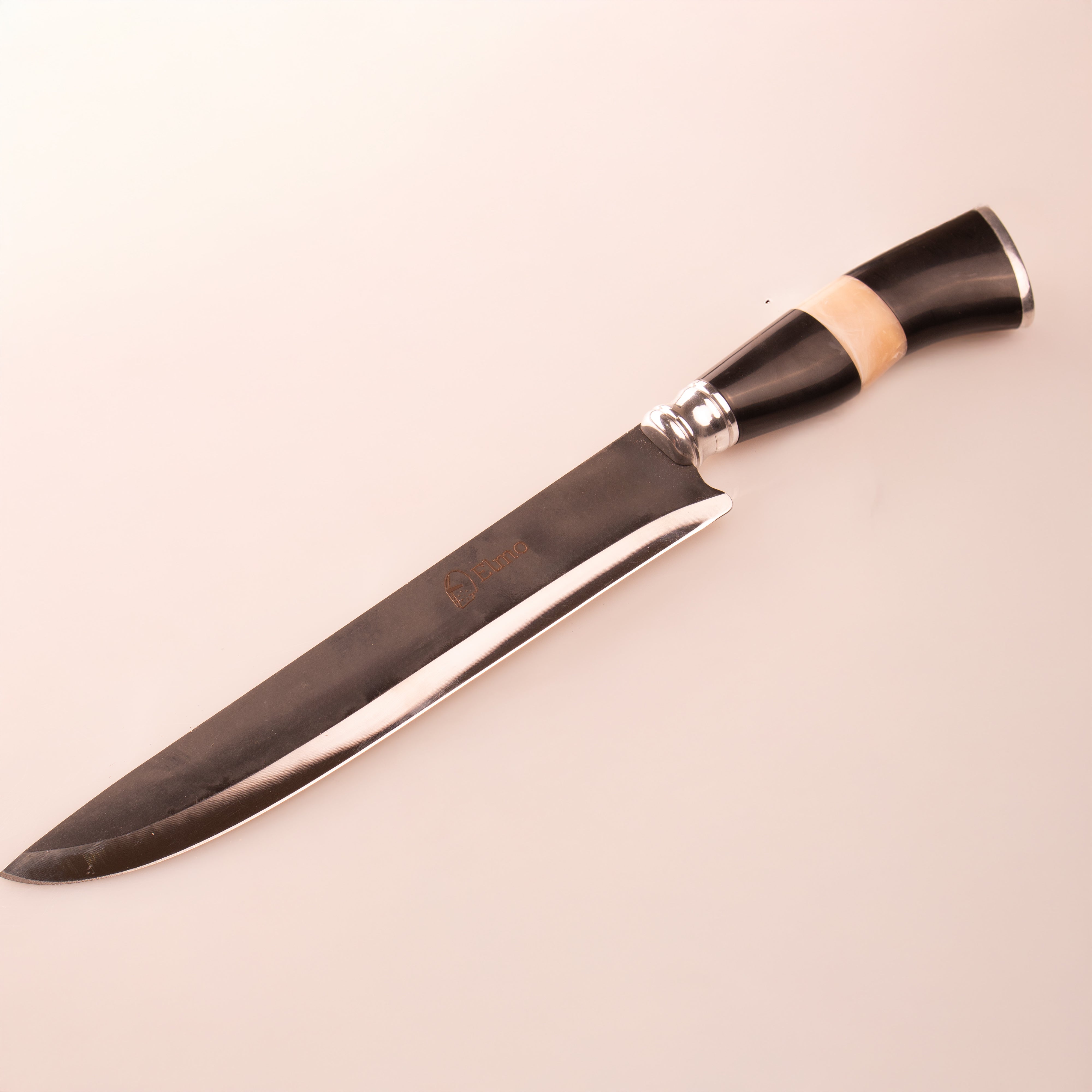 Faca AL Brut Forge 8 Polegadas com Cabo em Chifre e Osso