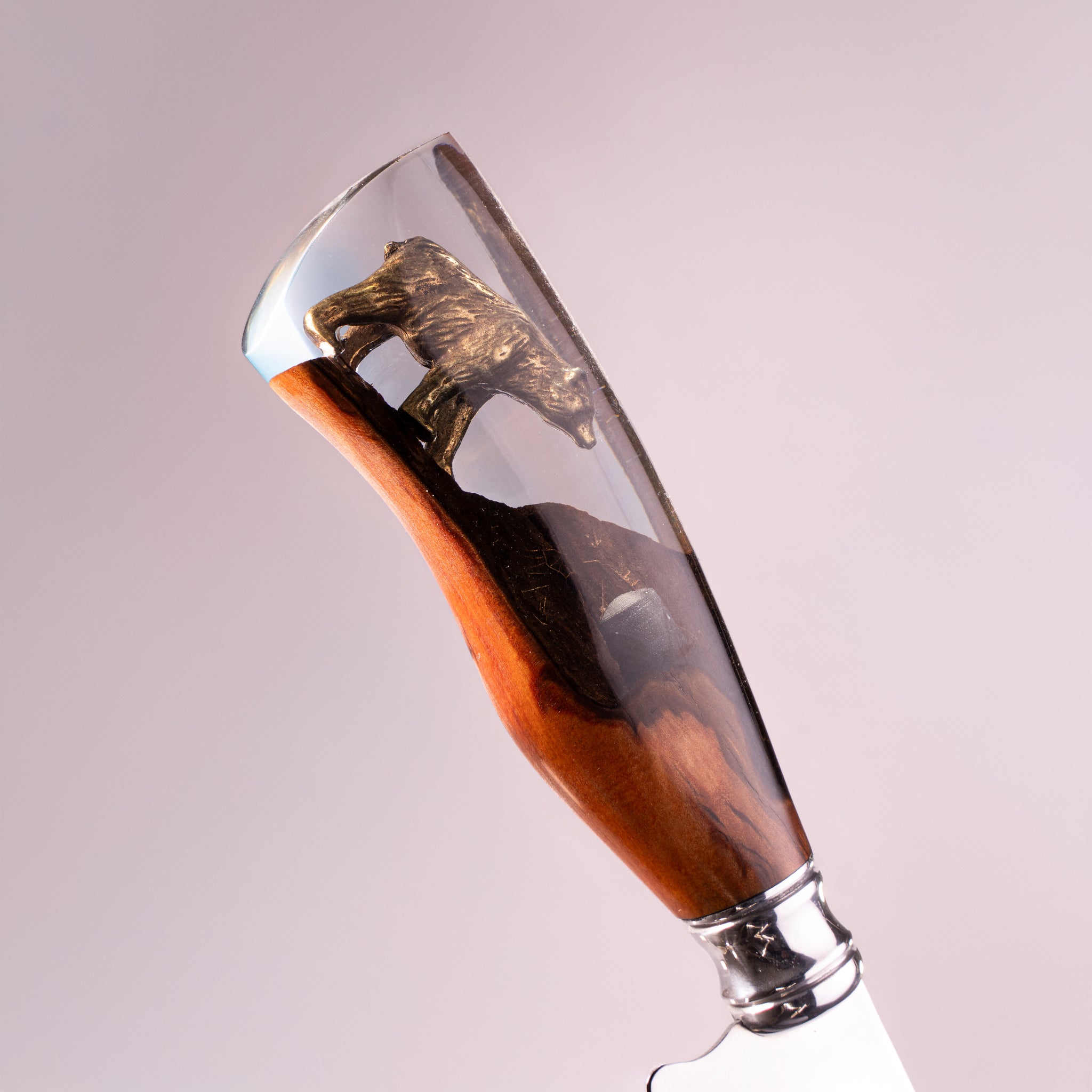 Faca Churrasco Cabo Híbrido Urso 8"