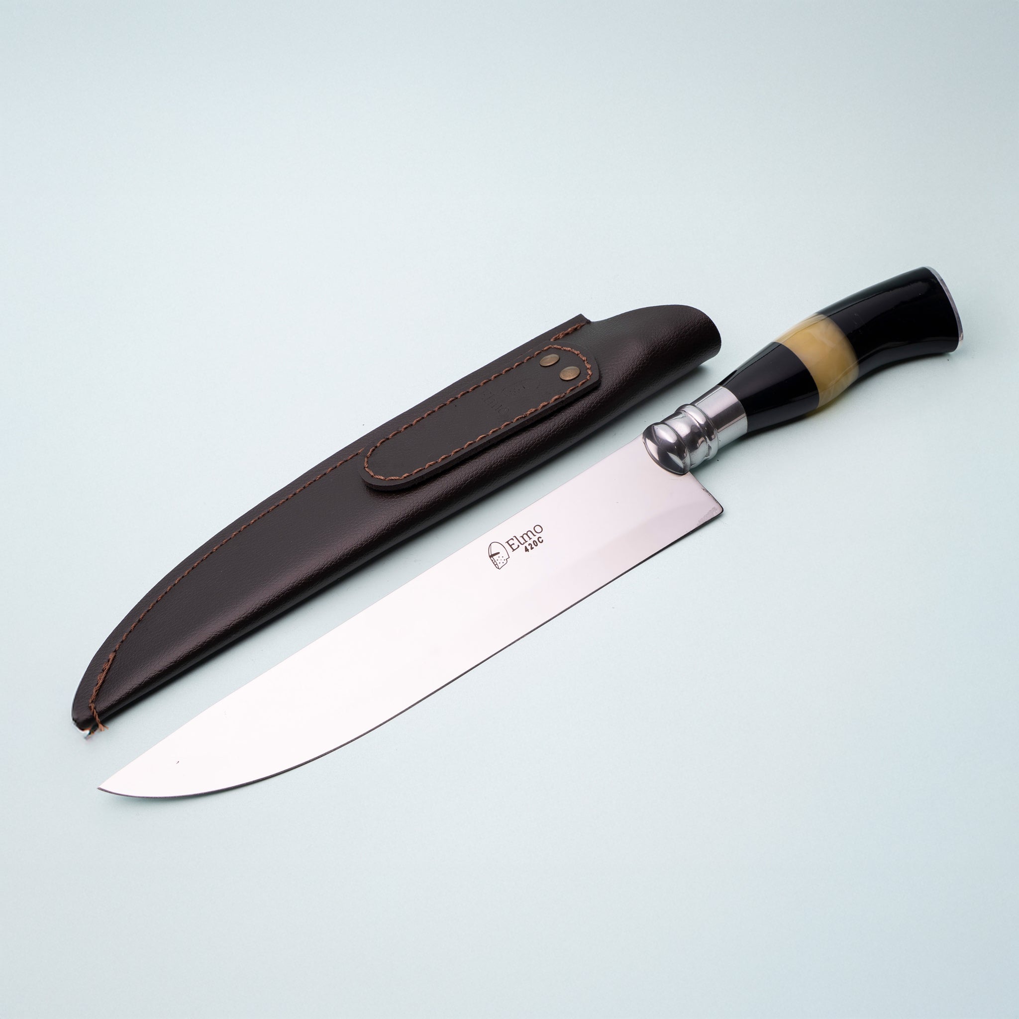 Faca Elmo AL Cabo Chifre e Osso 7"