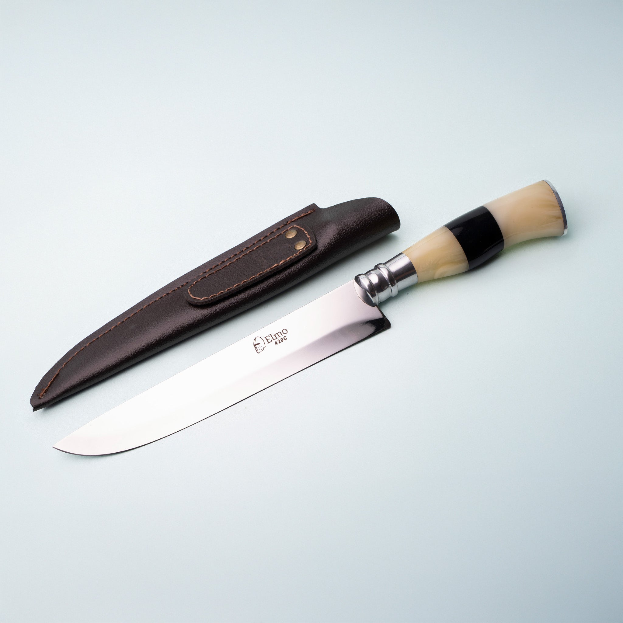 Faca Elmo AL Cabo Osso e Chifre 7"