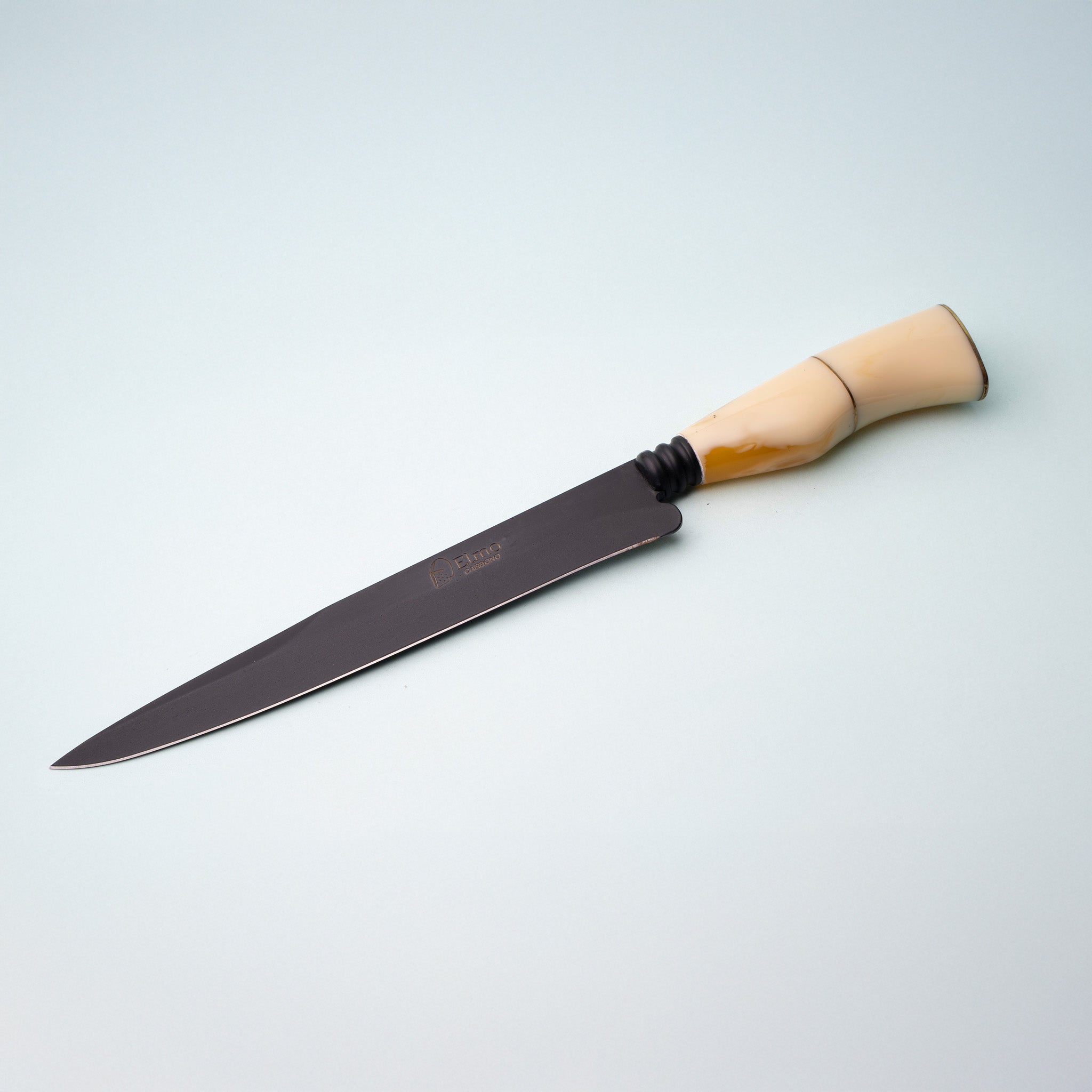 Faca Campeira 10” Aço Carbono Cabo Variado