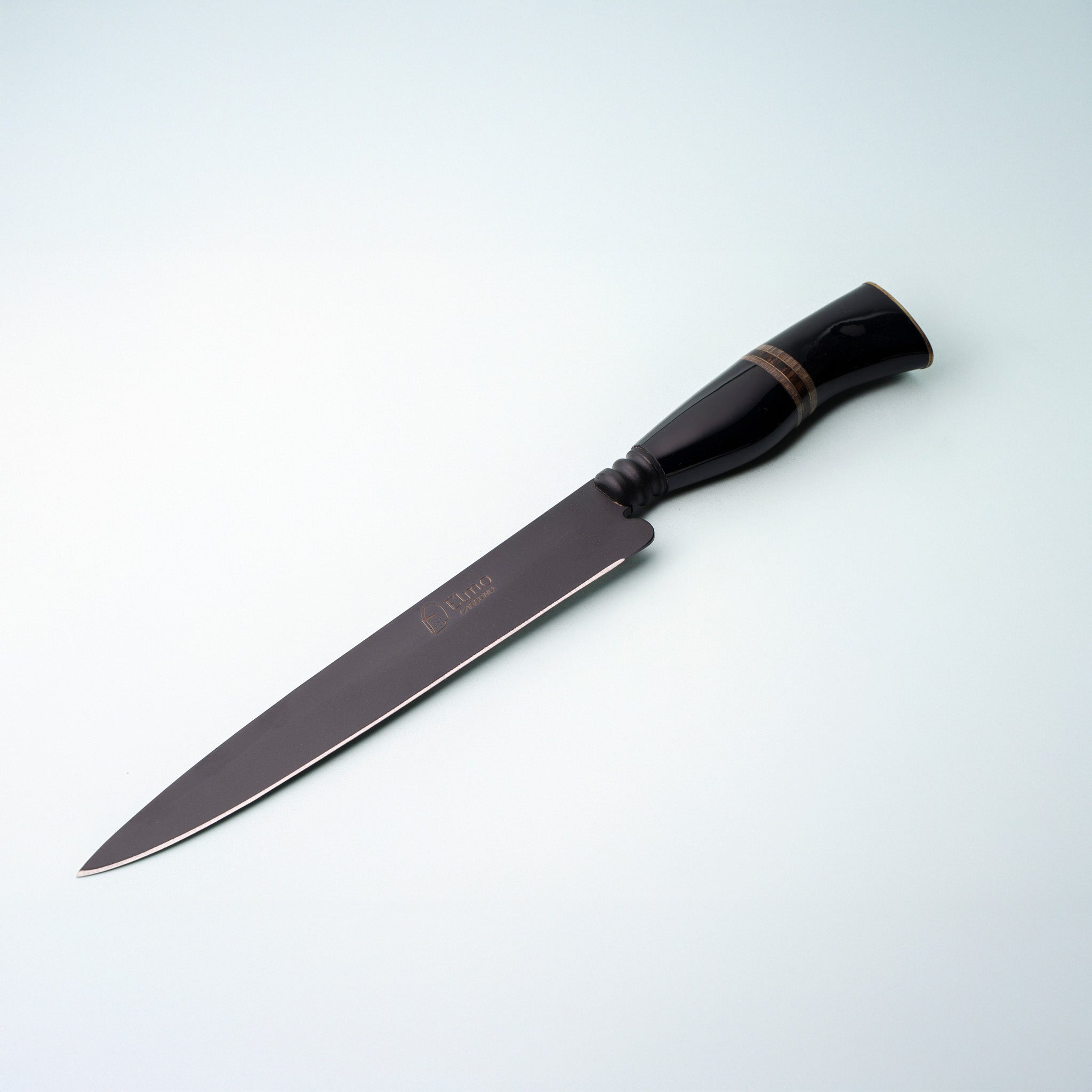 Faca Campeira 8” Aço Carbono Cabo Variado