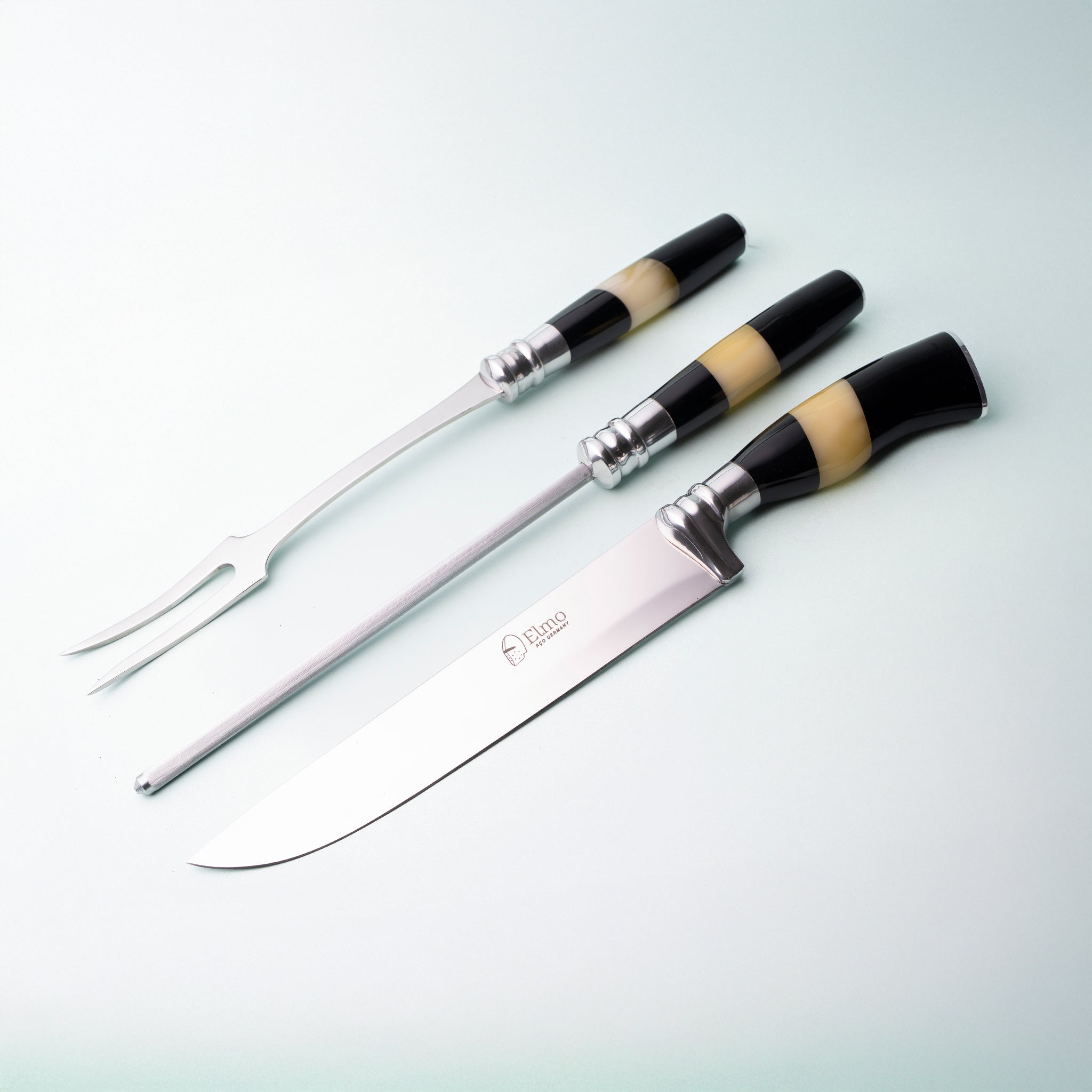 Conjunto AL 3 Peças Cabo Chifre Osso