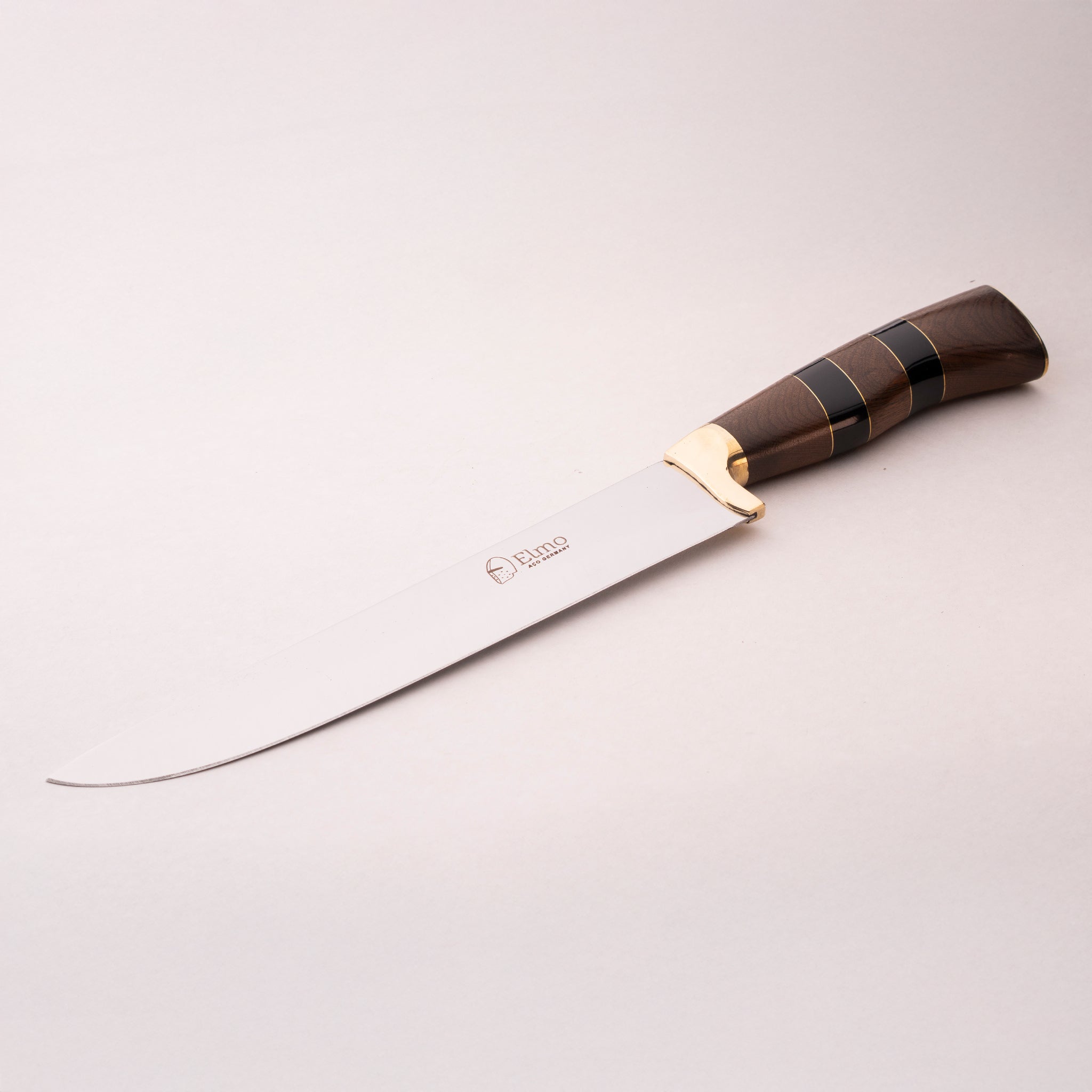 Faca Churrasco Cabo Madeira Variado 8"