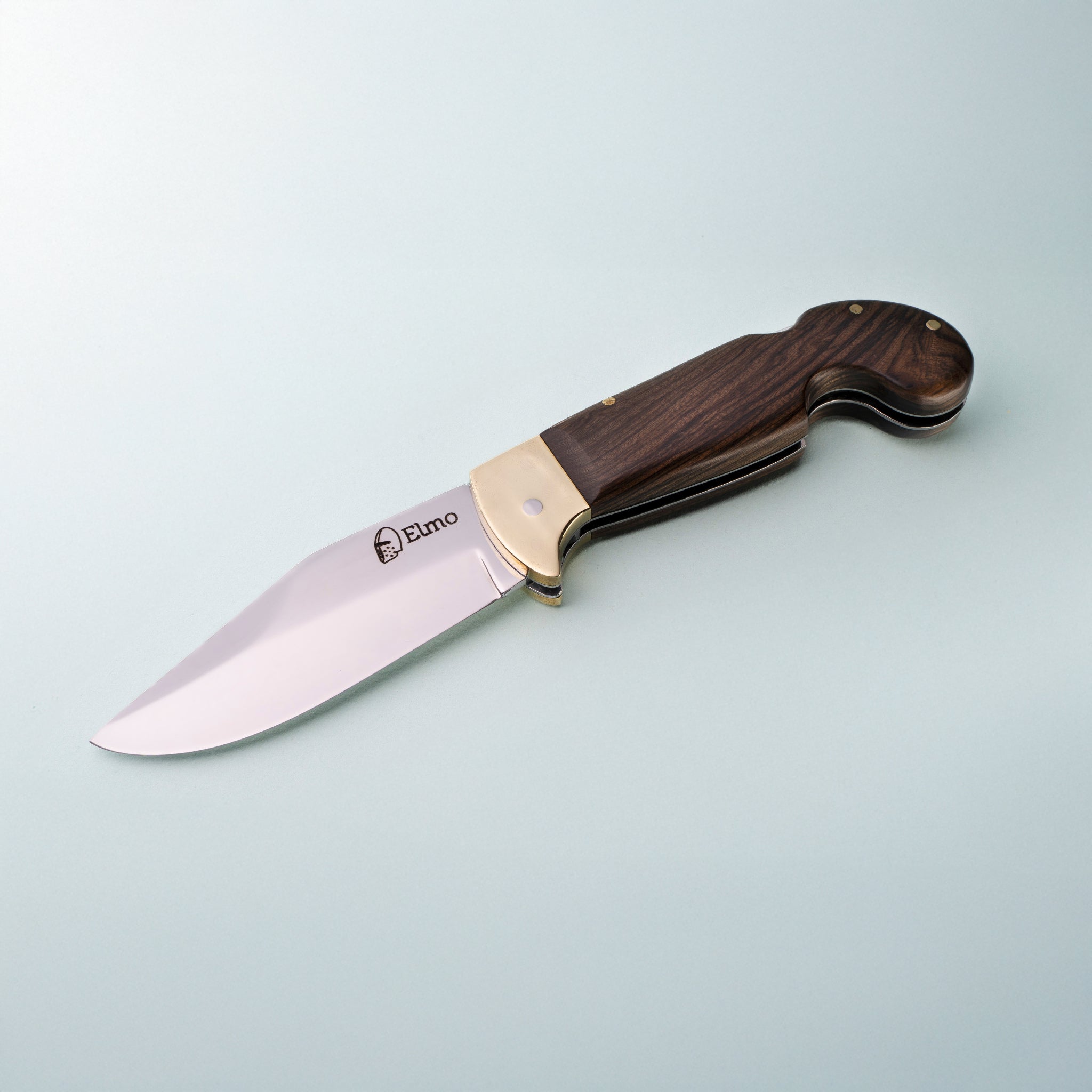 Canivete Sorocaba Dorso Liso e Cabo Madeira