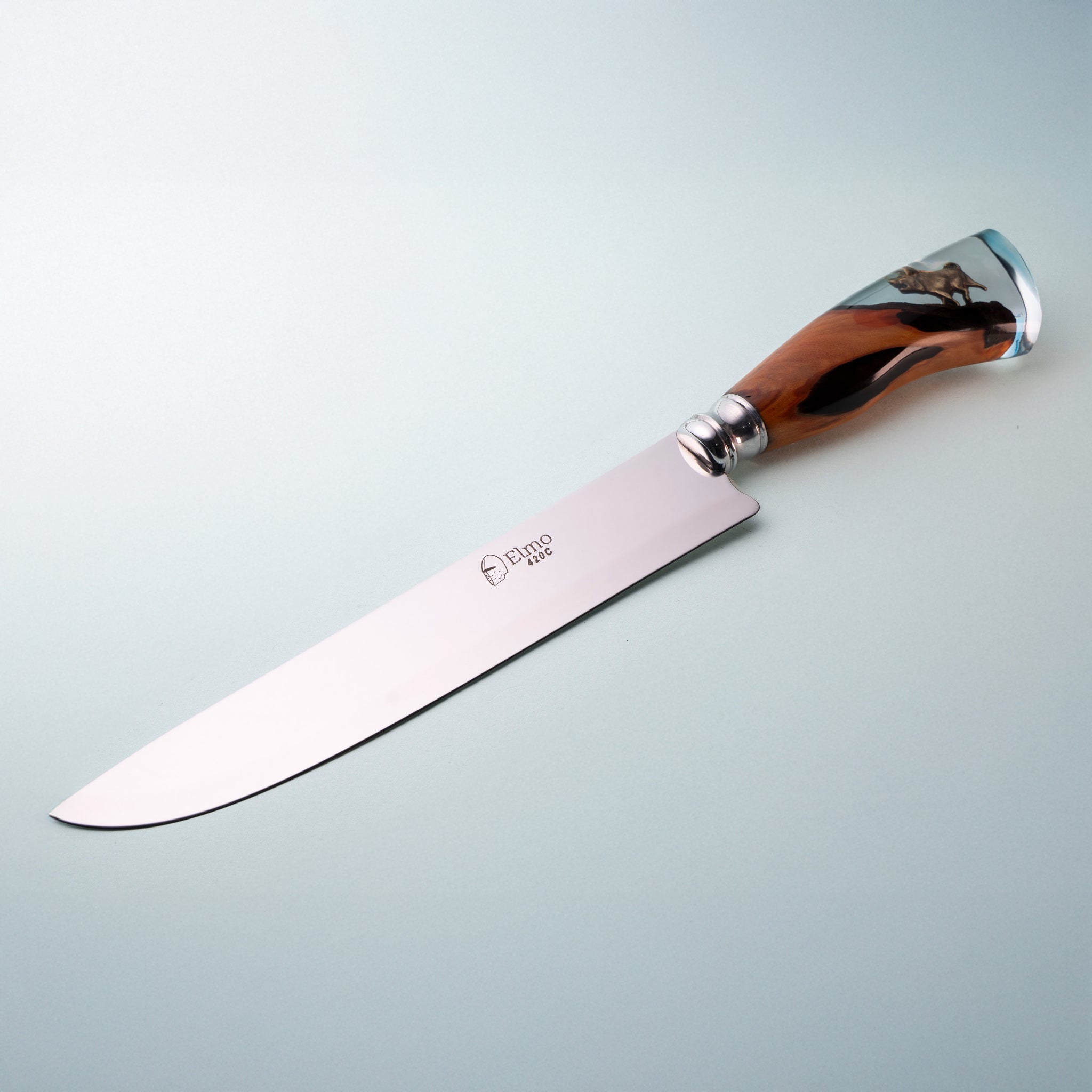 Faca Churrasco Cabo Híbrido Javali 8"