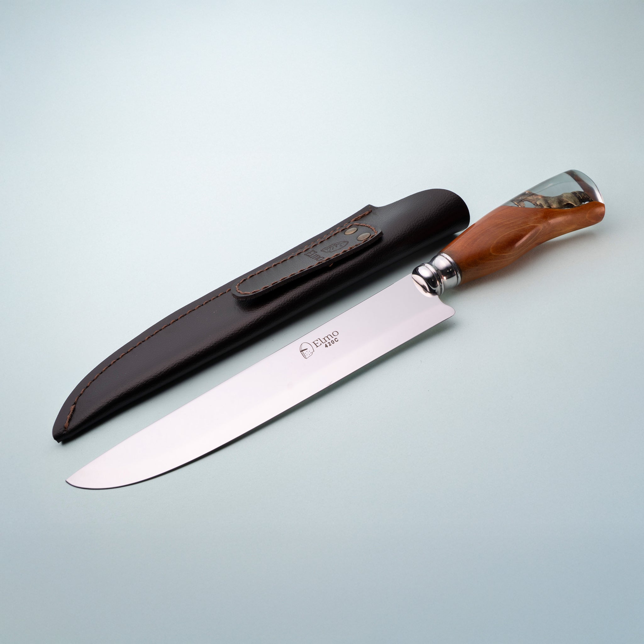 Faca Churrasco Cabo Híbrido Cavalo 8"