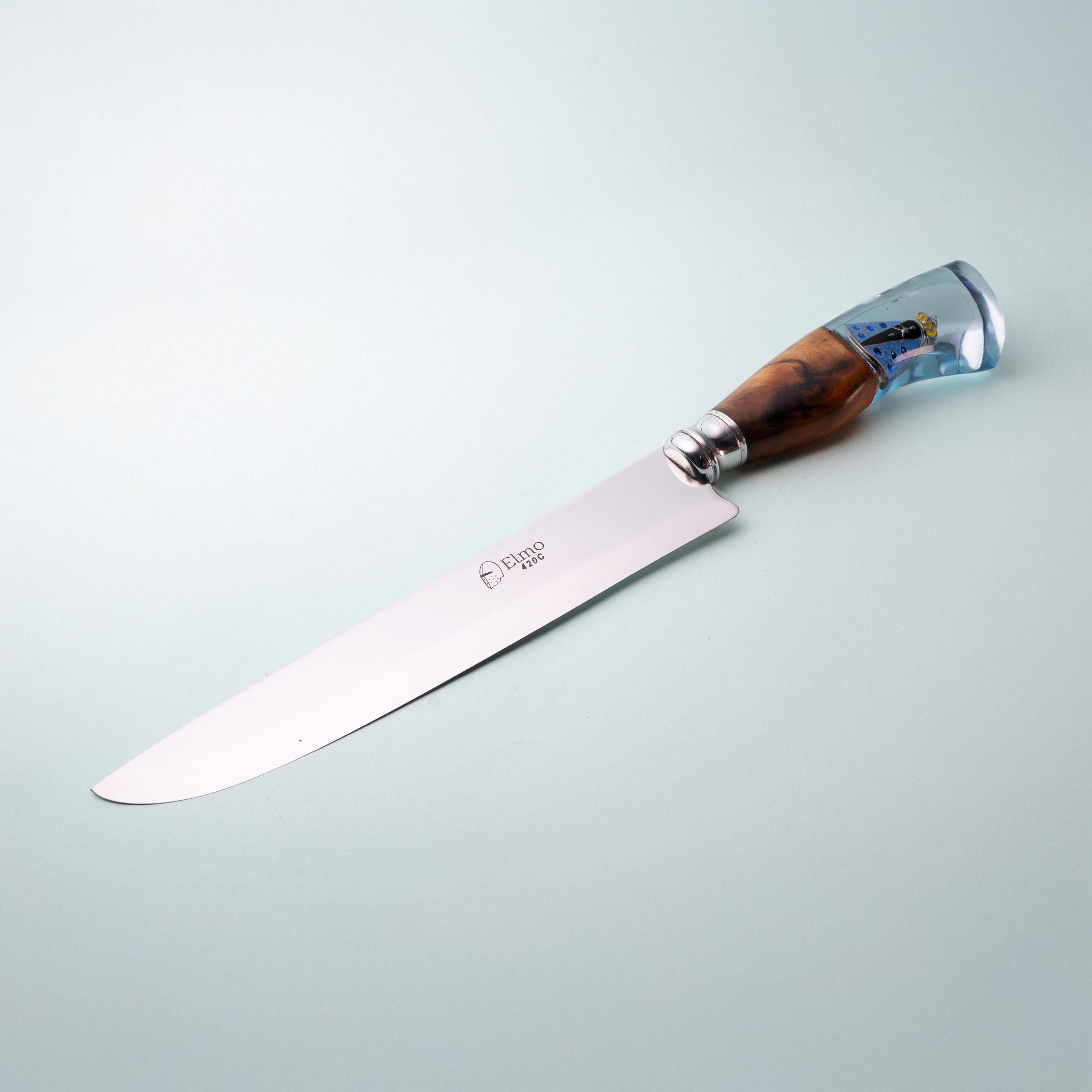 Faca Churrasco Cabo Híbrido Nossa Senhora 7"