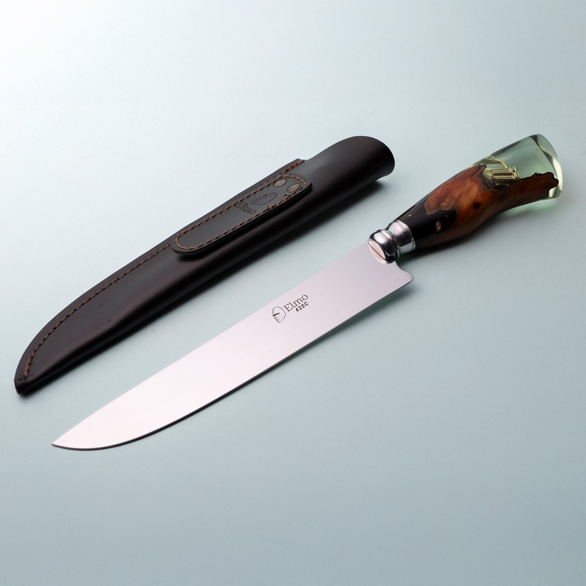 Faca Churrasco Cabo Híbrido Cerveja 8"