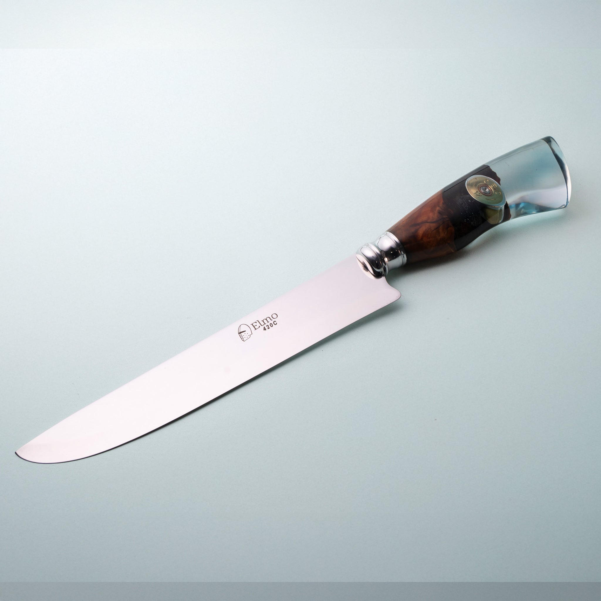 Faca Churrasco Cabo Híbrido Bala 8"