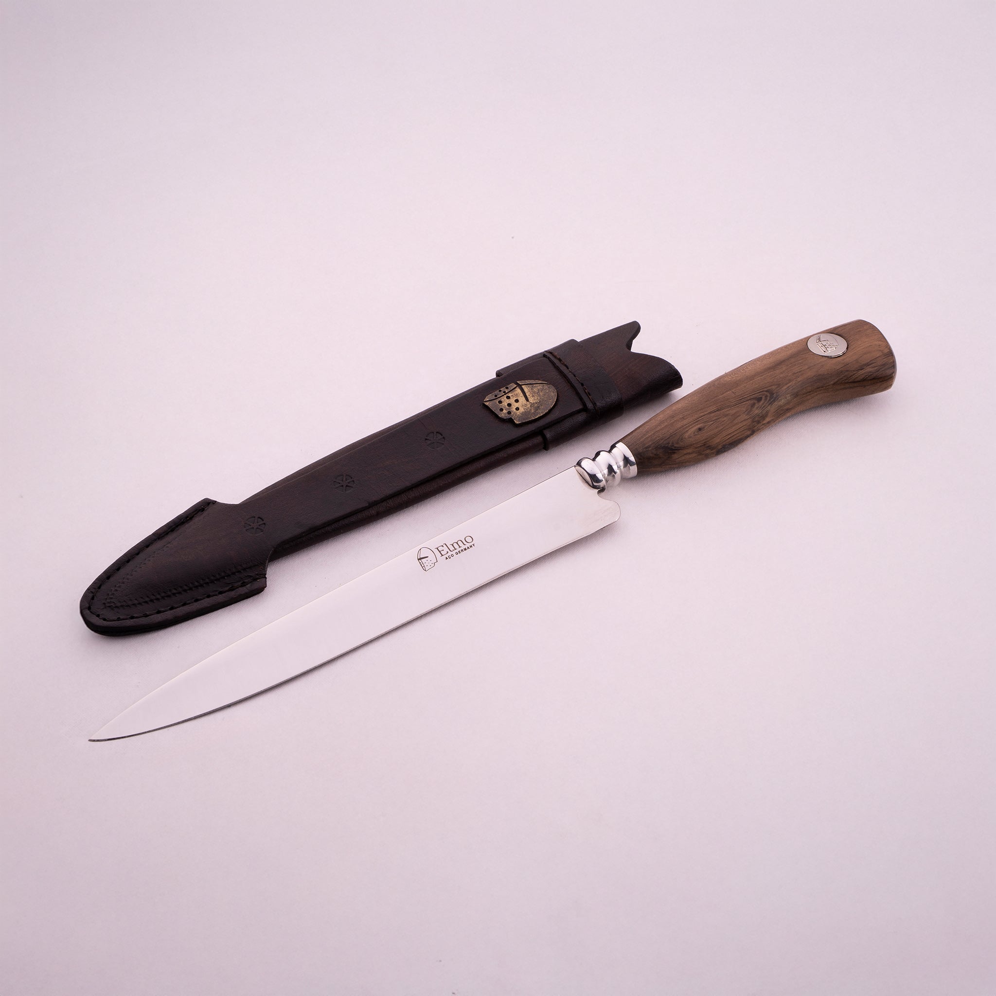 Faca Campeira 7" Cabo de Madeira