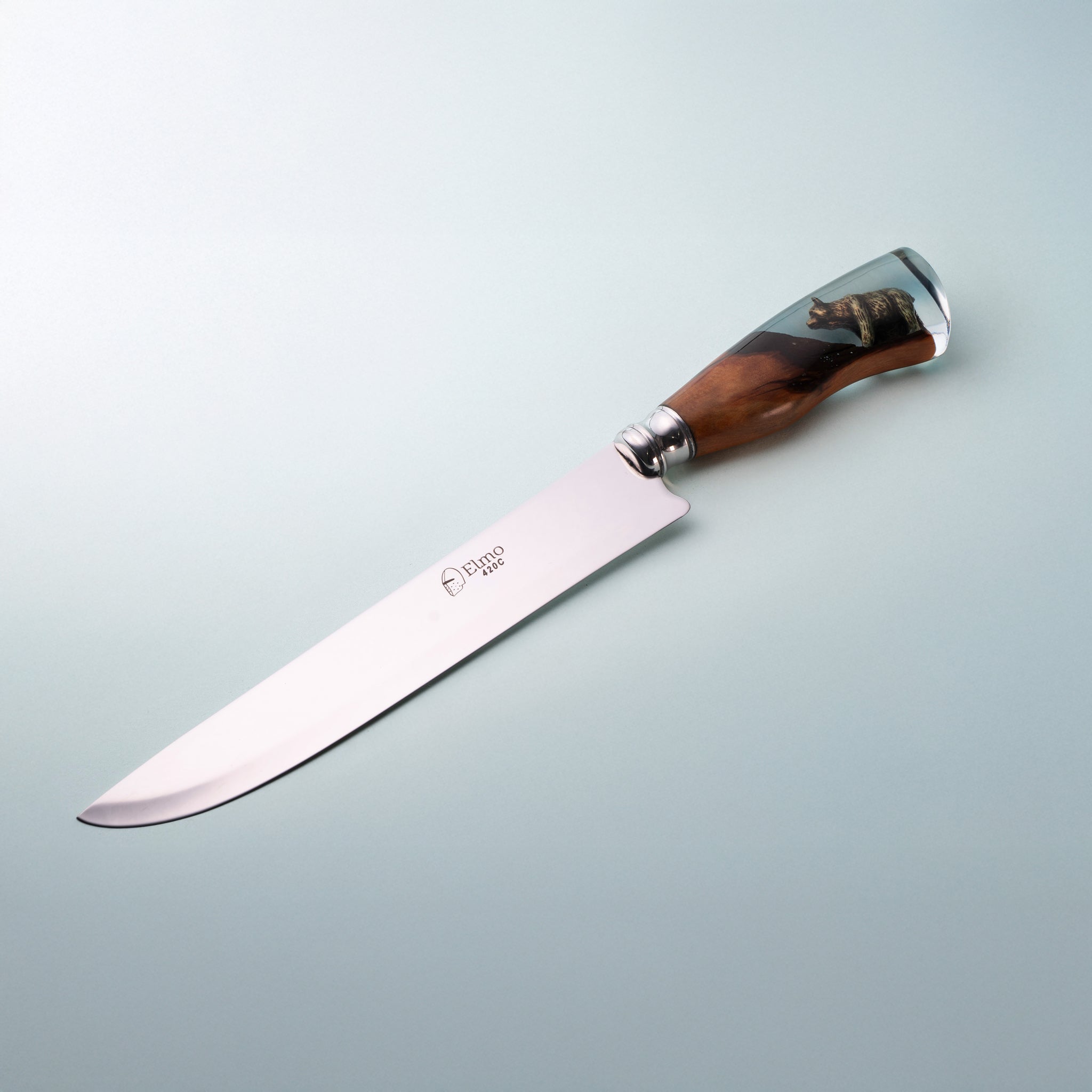 Faca Churrasco Cabo Híbrido Urso 8"