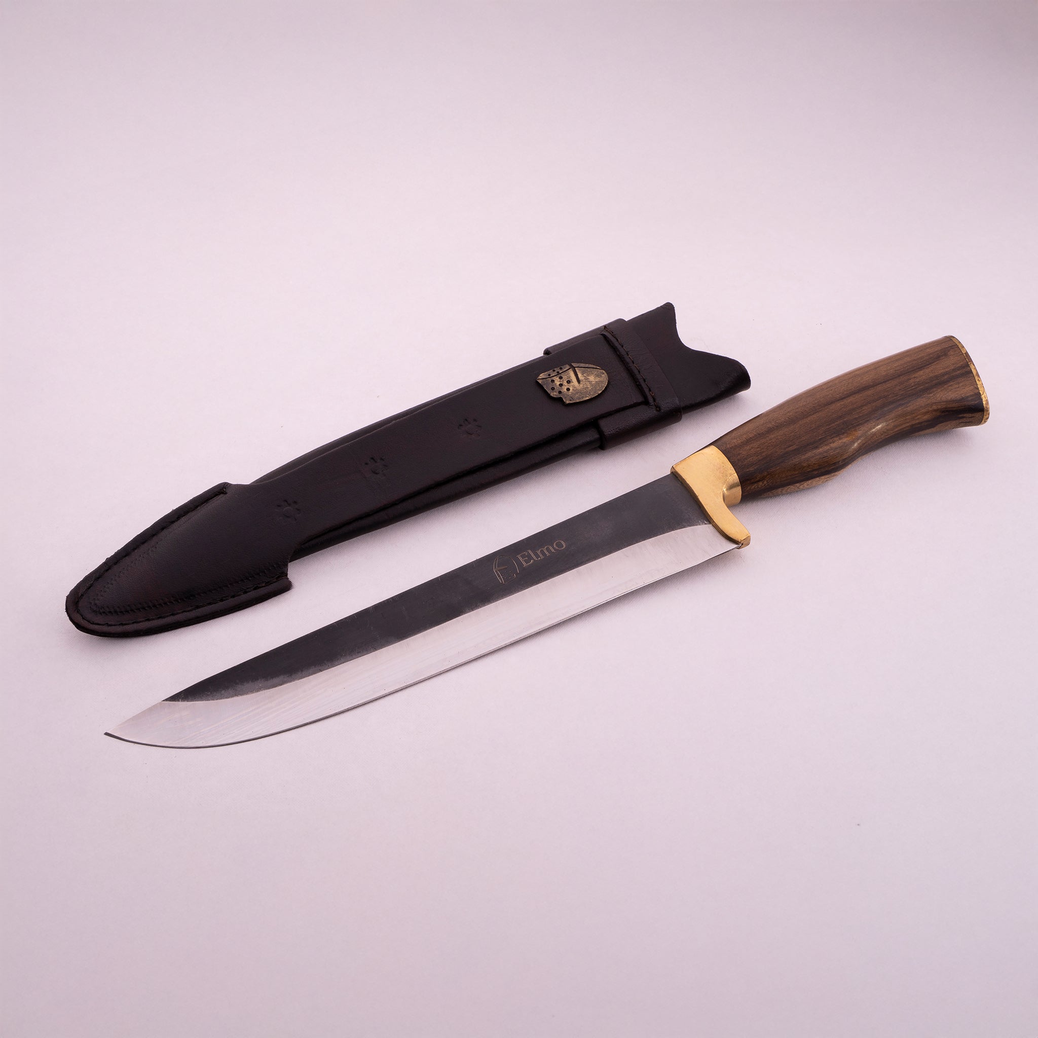 Faca Churrasco Brut Forge 8" com Cabo de Madeira