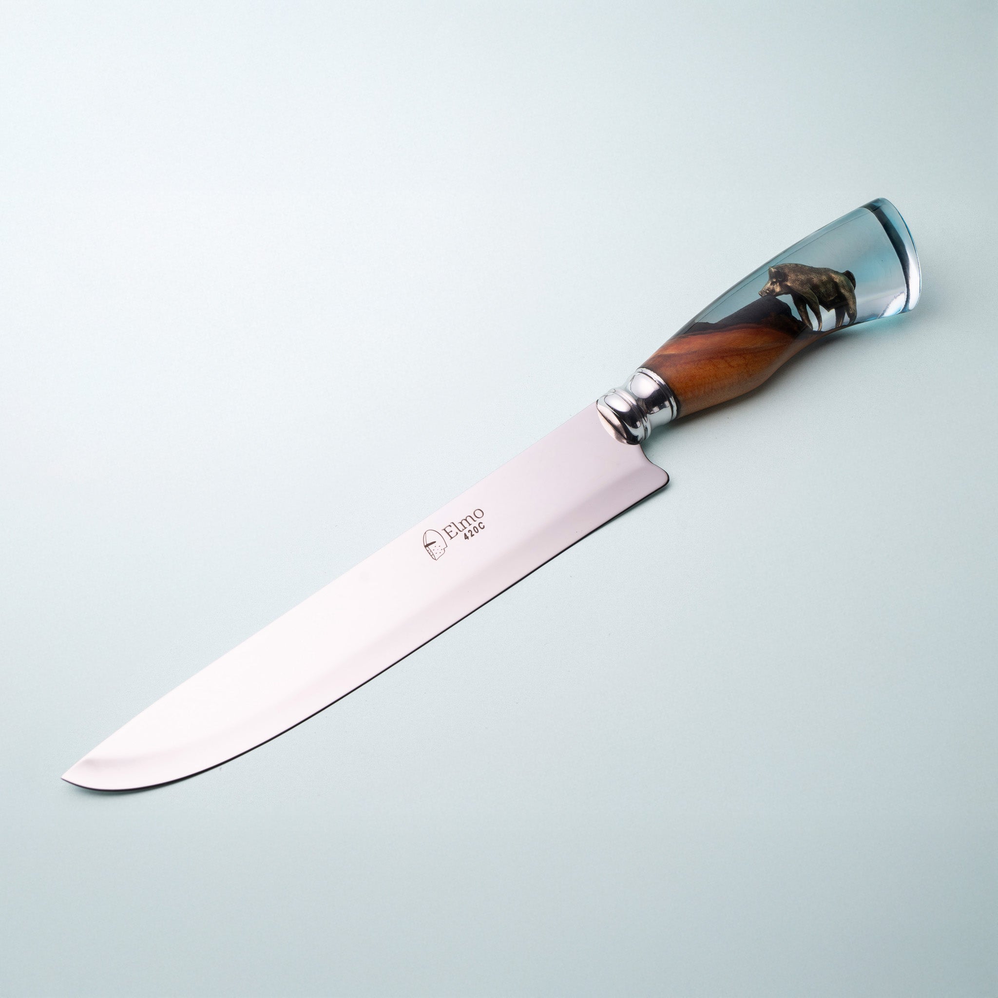 Faca Churrasco Cabo Híbrido Javali 8"