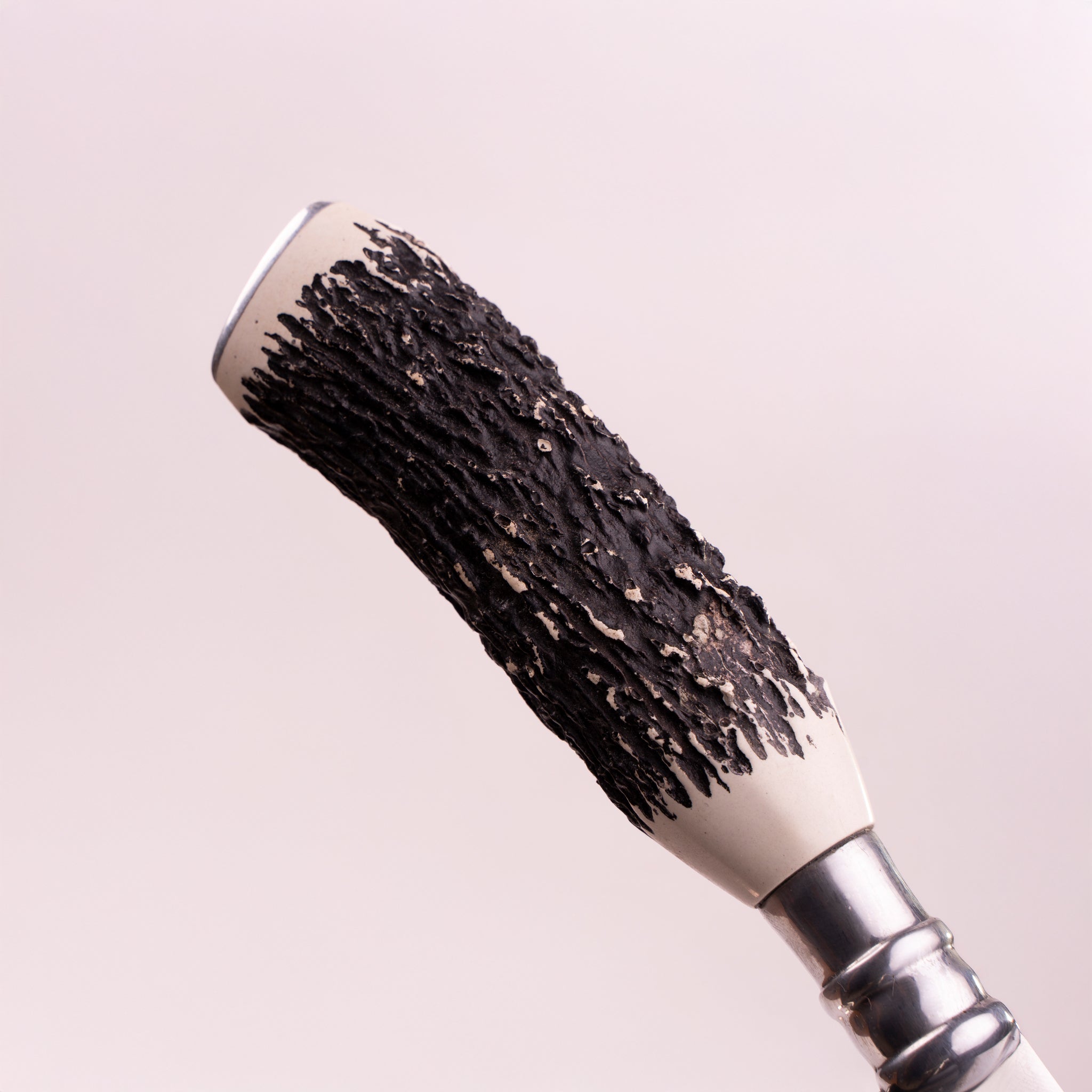 Conjunto Faca e Chaira AL Cabo Chifre de Cervo