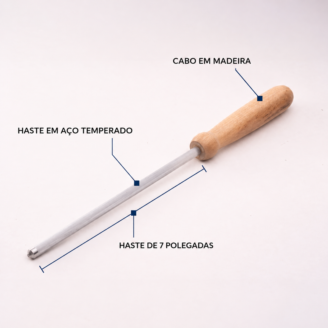 Chaira Simples 7 Polegadas