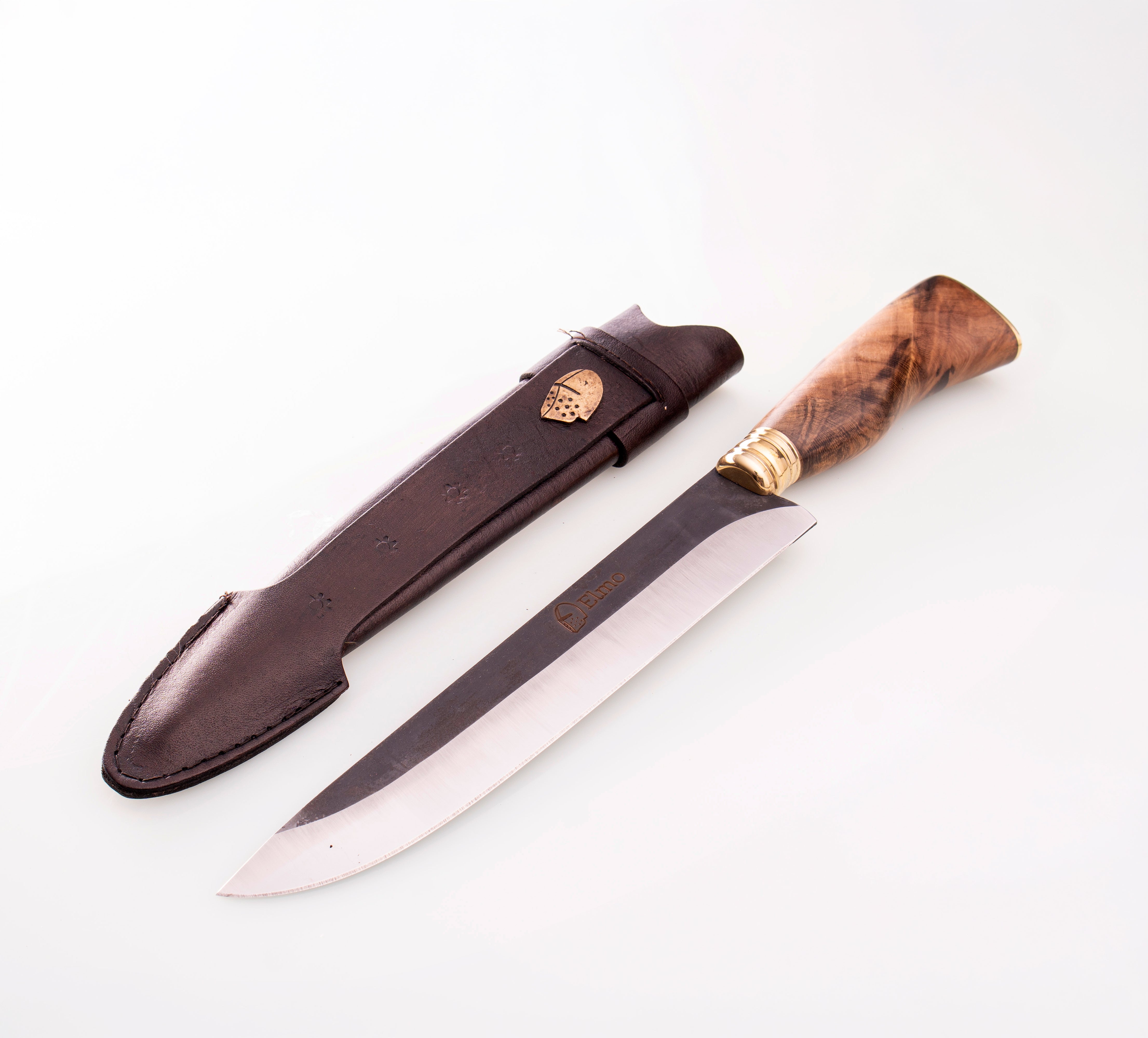 Faca Churrasco Brut Forge 9 Polegadas com Cabo de Madeira