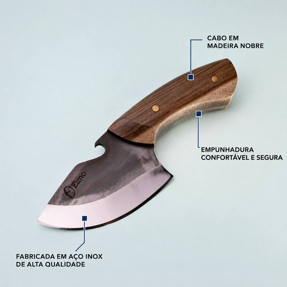 Faca Muladeira com Abridor de Garrafa