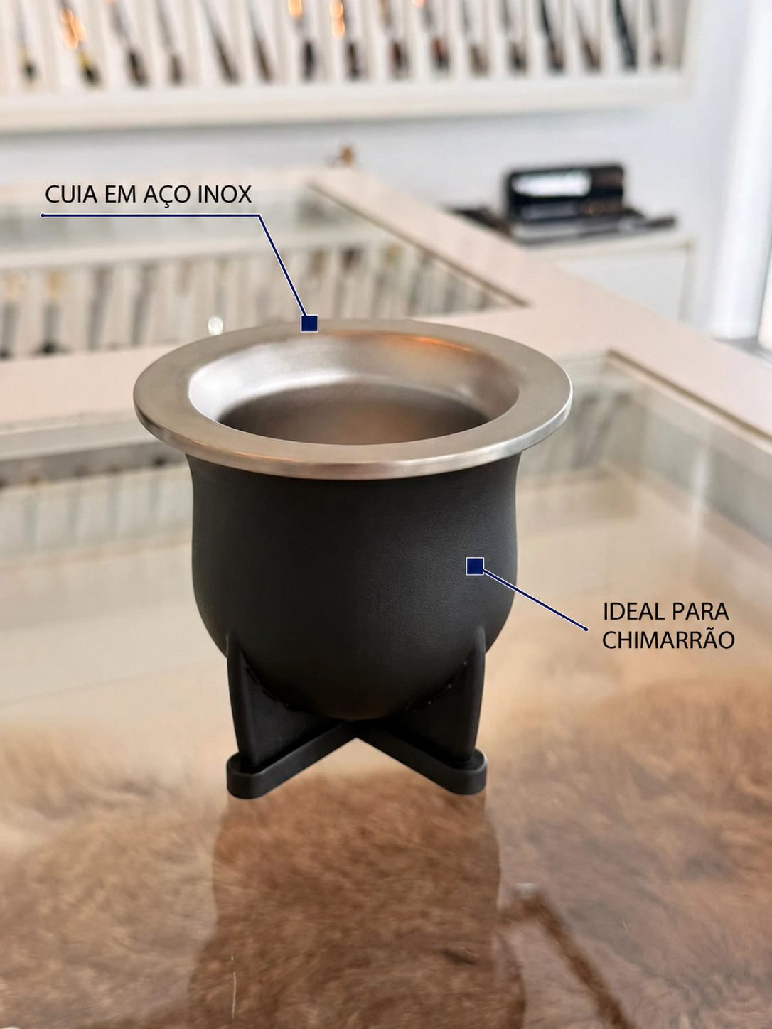Cuia em Aço Inox – foto 2