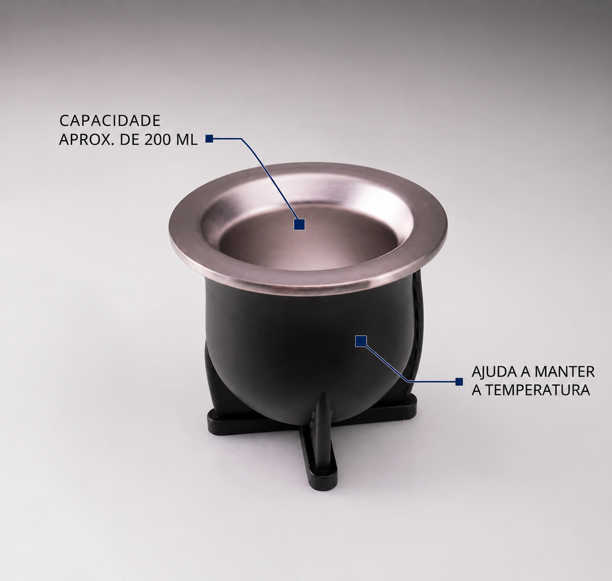 Cuia em Aço Inox – foto 4