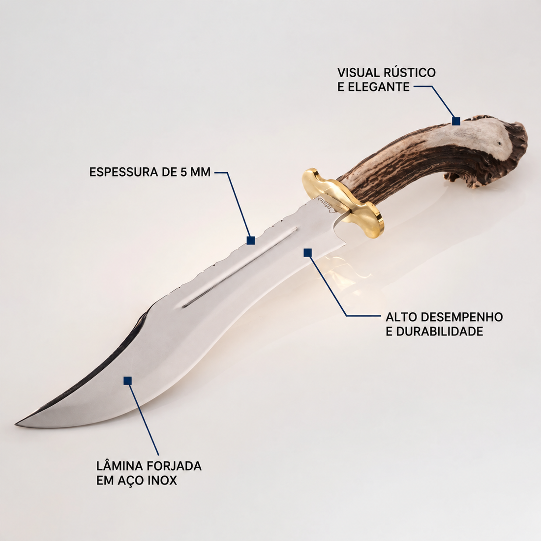 Faca Bowie Javalizeira