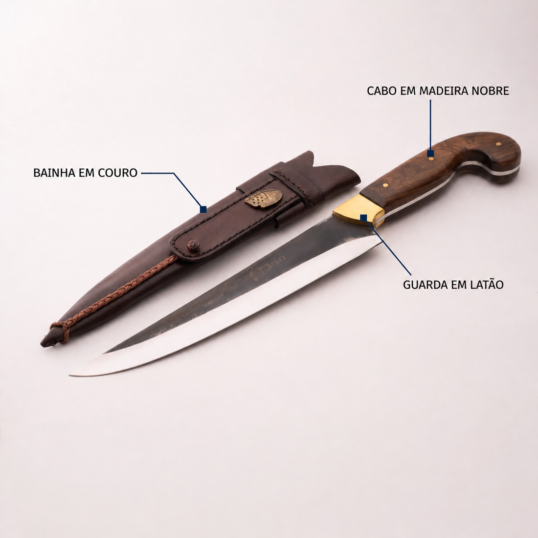Faca Sorocabana 8 Polegadas Brut Forge