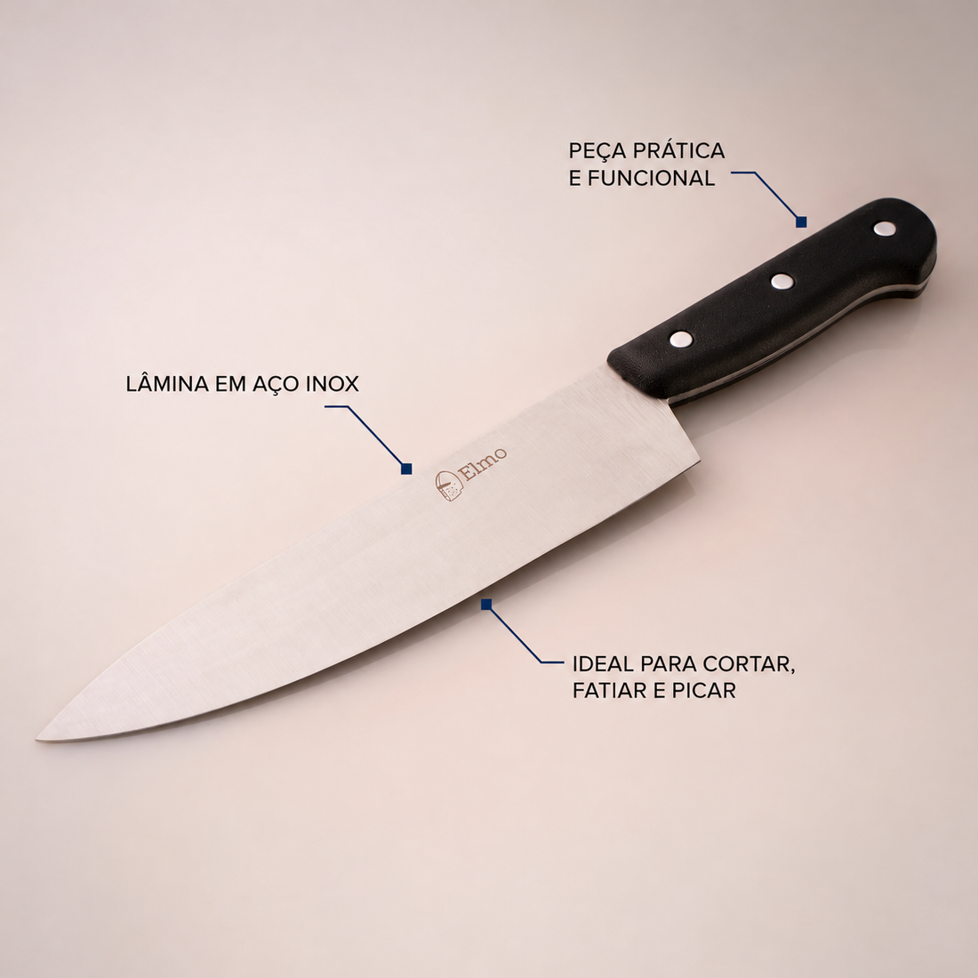 Faca Gourmet Premium 9 Polegadas