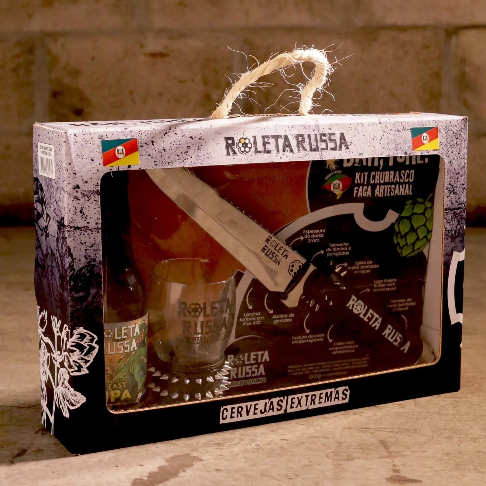 Kit Churrasco Roleta Elmo
